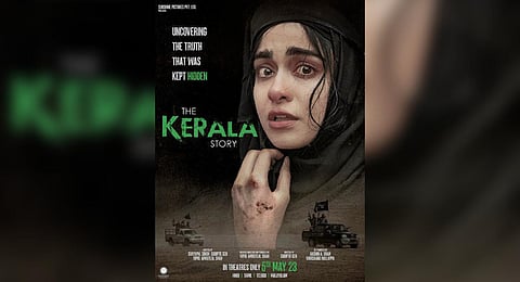 Poster of the upcoming film 'The Kerala Story' starring Adah Shah. (Photo | IMDb)