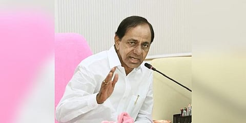 Telangana Chief Minister K Chandrasekhar Rao