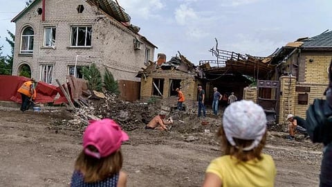 Children in war-torn Ukraine. (File | AP)