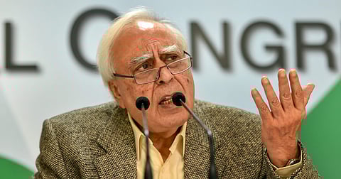 A file photo of Rajya Sabha MP Kapil Sibal, used for representative purposes only. (Photo | PTI)