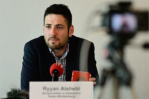Ryyan Alshebl, mayor of the community of Ostelsheim in Baden-Wuerttemberg, southwestern Germany. (Photo | AFP)