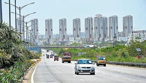 A file picture of the Nehru Outer Ring Road that encircles Hyderabad