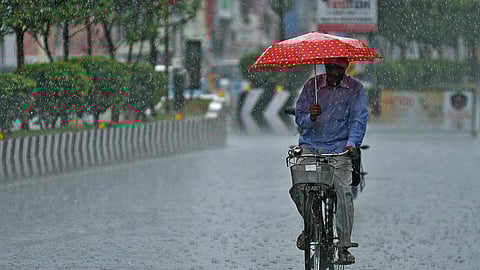 Under the system’s influence, thunderstorms and heavy downpours are expected at several places across AP.