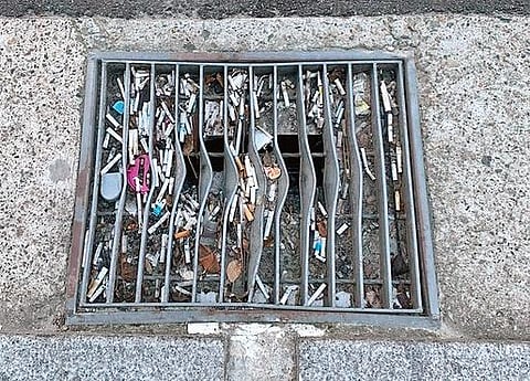 Cigarette filters contain 7,000 chemicals, as well as microplastic fibers that can leak into the environment and cause harm.