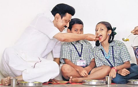 Breakfast scheme for school students was launched in May last year | Express