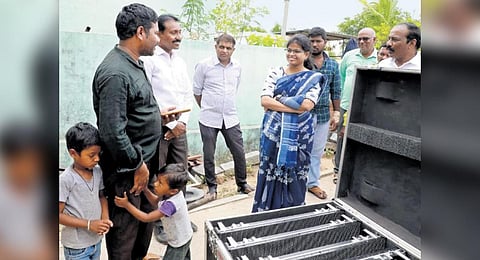 Tadikamalla Naresh has set up a profitable LED screens business with funds from Dalit Bhandhu scheme.