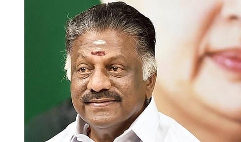 Former Chief Minister and senior AIADMK leader, O Panneerselvam.