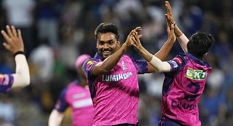 Rajasthan Royals's Sandeep Sharma.(Photo | AP)