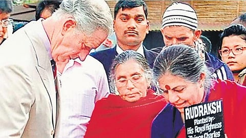 King Charles III of Britain during his Dehradun visit in 2013. (File Photo)
