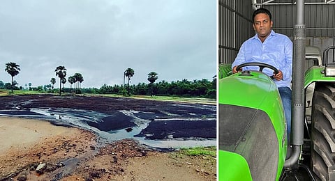 Coir pith manufacturing is usually manual, time consuming, involves high human resource, requires large area of land (Photo | Express)