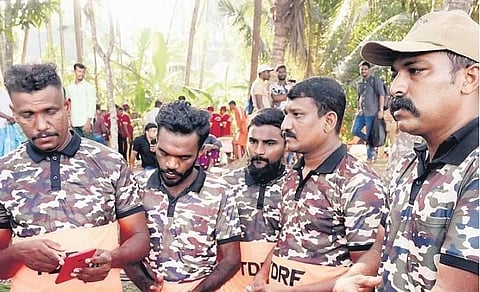 Five people who had a miraculous escape from the Tanur boat accident were members of the Taluk Disaster Response Force. (Photo | EPS)