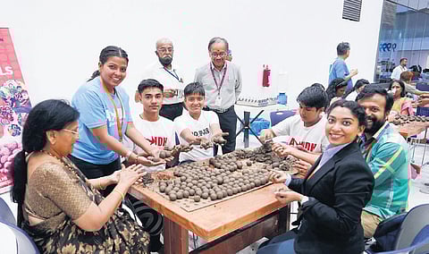 Seedballs, made of slay and seeds, are an ancient technique which aid restoration of forests and soil. (Photo | EPS)