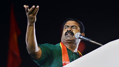 Naam Tamilar Katchi (NTK) party chief coordinator Seeman