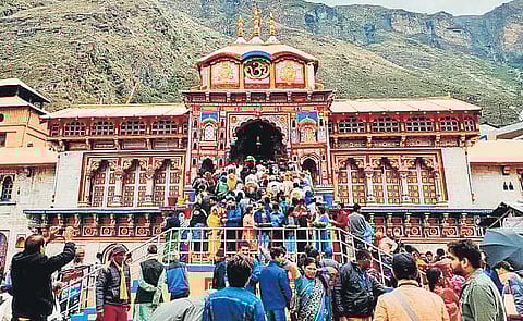 Shri Badarinath Dham. ( Photo | EPS)