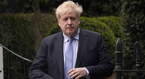 Former UK Prime Minister Boris Johnson. (File Photo | AP)