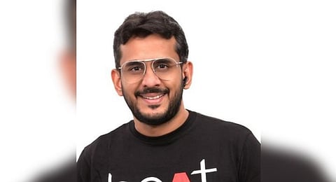 Entrepreneur Aman Gupta, Co Founder & CMO at boAt, an audio & wearables brand. (Photo | Aman Gupta Twitter)