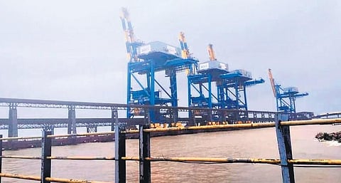Representational image of Dhamra port | Express