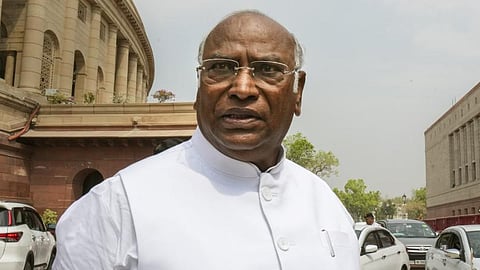 AICC national president Mallikarjun Kharge.