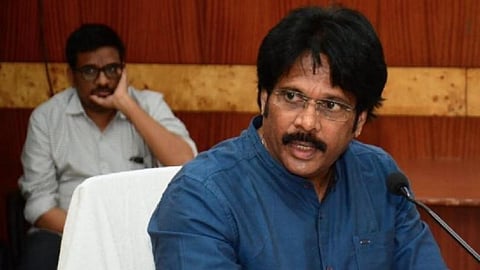 Former YSRCP MP MVV Satyanarayana.