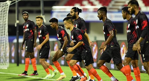 India will face Lebanon in the Intercontinental Cup final on Sunday. (Photo | Indian Football Team Twitter)