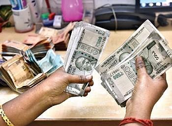 Cash with public declines by Rs 83,242 cr as of June 2