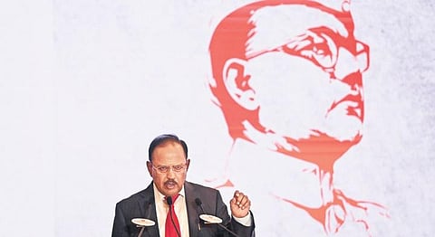 Ajit Doval at Netaji Subhas Chandra Bose Memorial Lecture in New Delhi | Shekhar Yadav