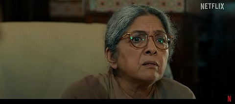 A YouTube screengrab from the trailer of 'Lust Stories 2' starring Neena Gupta.