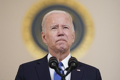 US president Joe Biden. (Photo | AP)