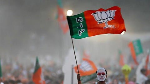 Representational image of BJP flag.