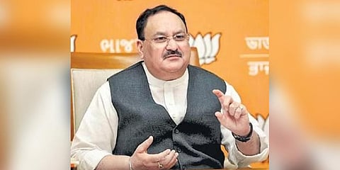 BJP national president JP Nadda