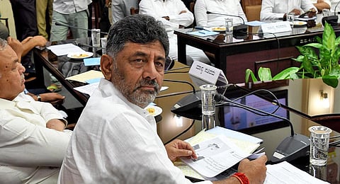 Karnataka Deputy Chief Minister DK Shivakumar