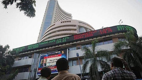 Domestic equity market surged to a fresh high on Wednesday with the BSE benchmark Sensex hitting a new all-time high.