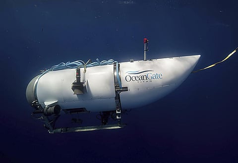 submersible vessel 'Titan' which went missing