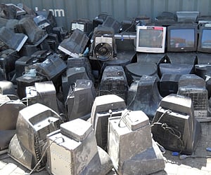 Electronic waste. File photo: ENS
