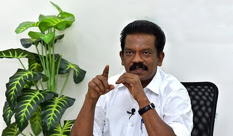 Minister K Radhakrishnan (Photo | A Sanesh, EPS)