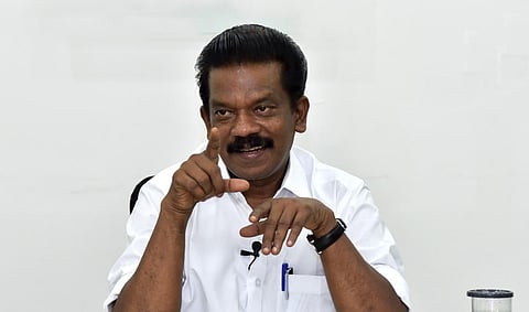 Minister K Radhakrishnan (Photo | A Sanesh, EPS)
