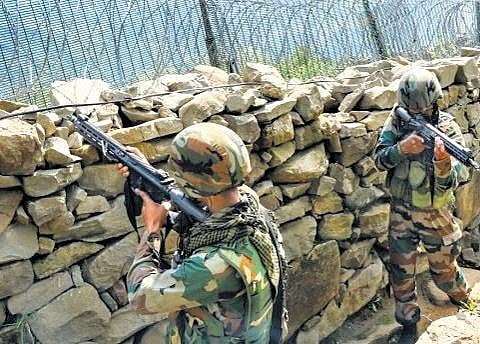 FILE - 5 infiltration bids have taken place on LoC in J&K during this month. (Photo | PTI)
