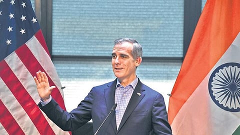 US Ambassador to India Eric Garcetti.