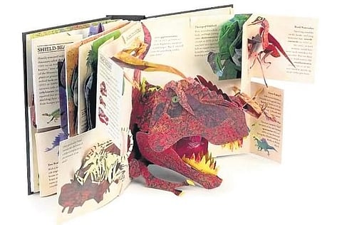 Pop-up books – A painstaking feat of engineering