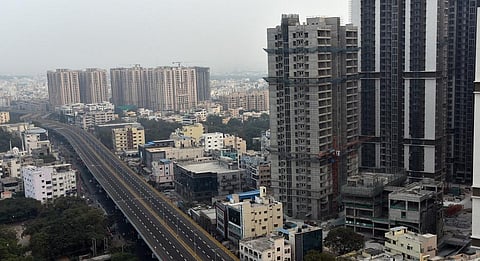 The Hitec City corridor in Hyderabad boasts of several tall buildings