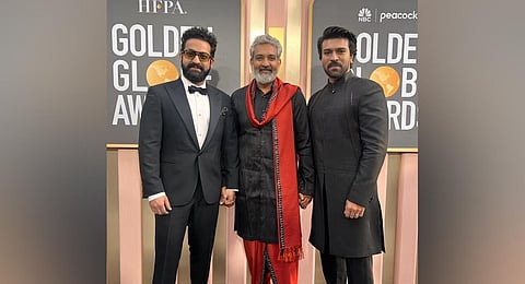 RRR team at the Oscars.