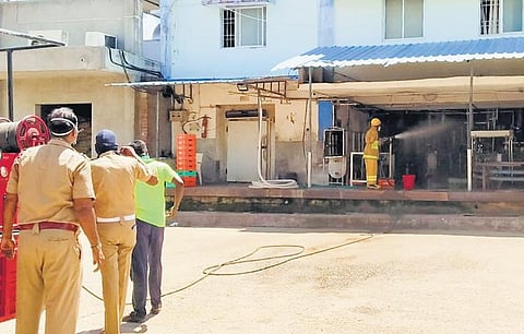 The leakage was contained after an hours-long operation by fire and rescue services personnel and a team of engineers from Madurai | M Muthu Kann