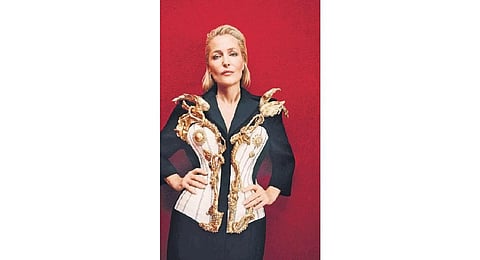 Actor Gillian Anderson.