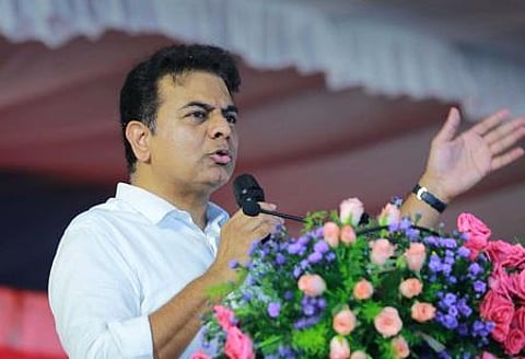 Maud Minister KT Rama Rao