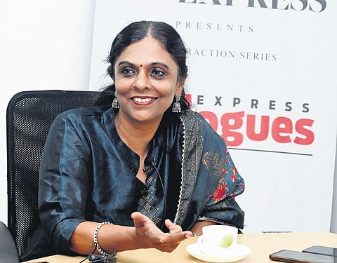 B Sandhya, Kerala’s second woman IPS officer who retired as Director General of Kerala Fire and Rescue Services last Wednesday.