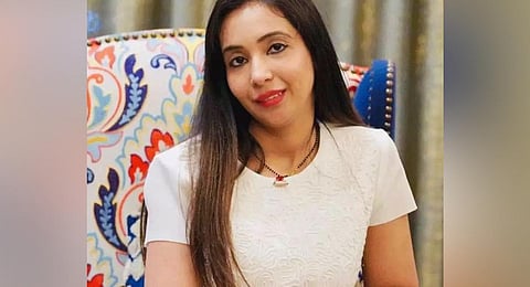 Rujira Banerjee, wife of senior Trinamool Congress leader Abhishek Banerjee.