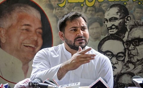 Bihar's Deputy Chief Minister Tejashwi Yadav. (Photo | PTI)