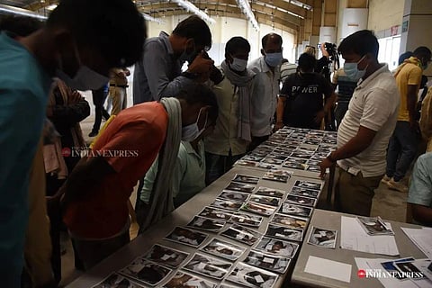 Verified Bodies of the deceased in the train accident are preserved at the North Odisha Chamber of Commerce and Industry (NOCCI), near Balasore town (Photo | EPS / Debadatta Mallick)