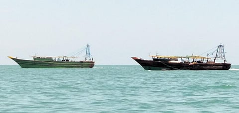 Tension between Karaikal and the two coastal delta districts of Tamil Nadu have been on the rise in recent years over pair trawling | Express