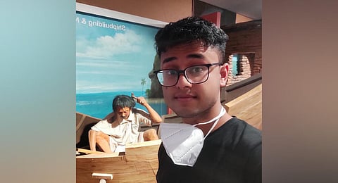 IIT Kharagpur student Faizan Ahmed. (Photo | Himanta Biswa Sarma Twitter)